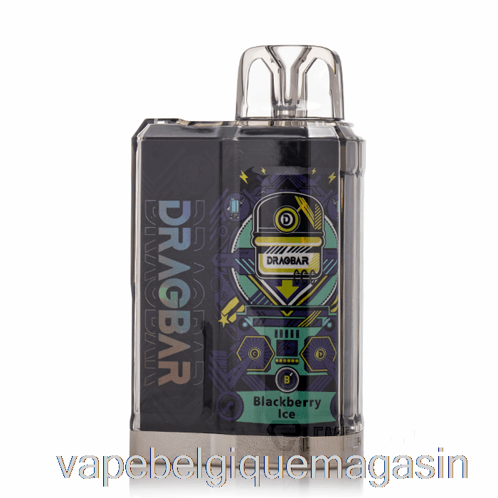 Vape Shop Bruxelles Dragbar B3500 Glace à La Mûre Jetable